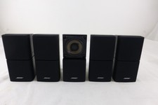 New listing
5x Bose Double Cube Speakers Black 28 38 48 25 V20 Lifestyle Acoustimass