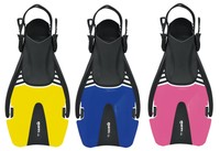 Mares Coral Kinderflossen Schnorchelflossen 27-36 ver. Farben Fersen verstellbar