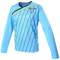 PUMA S.S. LAZIO ROM TRIKOT [ GR. S ] LANGARMTRIKOT LANGARM TRIKOT BLAU NEU & OVP