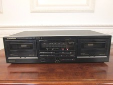 New listing
Pioneer Stereo Double Cassette Deck Ct W250 Dual Tape Player Recorder