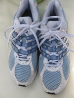 Weiss- blaue ADIDAS  Damen Sportschuhe Gr. 39