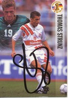 Thomas Strunz  DFB + VFB Stuttgart  1994  Panini  Card  -185541