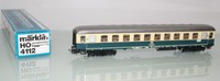 Märklin Spur H0 4112 D-Zug-Personenwagen 2.Kl. der DB in OVP (JL8564) 