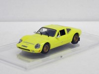 Melkus RS 1000, gelb, 1/43, IXO/IST/Kultowe Auta PRL, m.Amjo-Vitrine