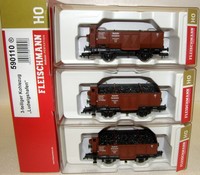 Fleischmann H0 590110 Güterwagen-Set Bauart Omp der DRG "Neuheit 2016" NEU + OVP