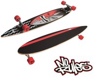 No Rules Longboard / Skateboard GURU ABEC 7 NEU OVP