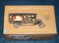 1:18 Ford Model T Ornate Carved Hearse black - Precision - Leichenwagen NEU OVP