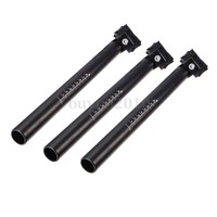 Alu Fahrrad Sattelstütze Ø 27.2/30.8/31.6mm Federsattelstütze Sattelstange 300mm