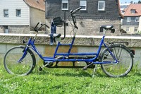 Hoening Copilot Versehrtenrad Tandem 7-Gang Magura HS11 24" zweisitzer