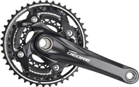 SHIMANO DEORE MTB Kurbelgarnitur FC-M610, 3*10, 42-32-24 Z. , 175mm 