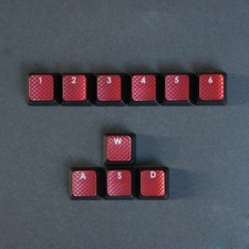 Original FPS Corsair Strafe WASD Keycaps for Gaming Keyboards cherry MX Key