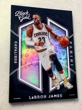 2015-16 Panini Black Gold LEBRON JAMES UNCOMMON Base SSP!