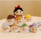 New Disney TSUM TSUM Snow White And The Seven Dwarfs Plush Soft Toys With Chain