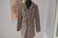 Gil Bret leichter Trenchcoat Taupe Gr. 42