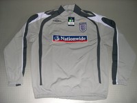 Fleece Sweatshirt England 07/08 Orig. Umbro Gr XL neu