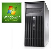 HP Compaq DC5800 MT - C2D E7400 2,8 GHz - 4GB RAM - 160GB HDD  Win7HP