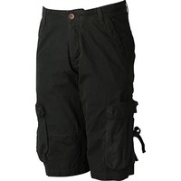 adidas Originals Mens Cargo Shorts Size 31" Black RRP £60 BNWT