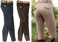 HKM Lauria Garrelli Golden Gate Reithose Cargo Silikon Vollbesatz