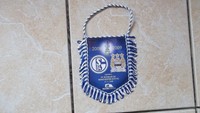 WIMPEL Schalke 04 Manchester City UEFA POKAL 2008 Banner S04 Ultras dfb manu