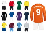 Jako 10x United Trikotsatz Set inkl. Rückenflock Gr. S - XXL Art. 4283 - 4383