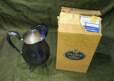 New listing
Vtg Pilgrim Silver Plate Ornate Serving Pitcher W/ Ice Catcher Spout & Orig Box