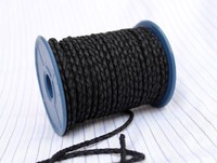 Lederband geflochten Lederriemen Lederschnur Echtleder 3mm / 4mm / 5mm