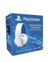 Sony Playstation 4 Wireless Stereo Headset 2.0 weiss für PS4 Zubehör wie Neu