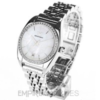 *NEW* LADIES EMPORIO ARMANI FRANCO DIAMOND WATCH - AR0379 - RRP £279