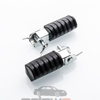 Yamaha PW50 Gummi Fussrasten 88-06 schwarz Neu