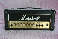 MARSHALL LEAD 15 AMPLIFIER HEAD ONLY with A/C CORD G15MS MADE in KOREA! LOT #V7