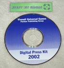 Vivendi Universal Games Press Kit Asset Disc 2002 - PC / PS2 Rare - Icewind