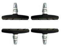 Fahrrad V- Bremse Bremsbelag Bremsschuh 4 Stück  70 mm 