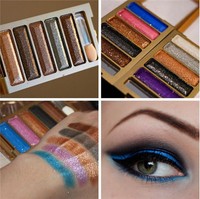 5 Farben Wasserfest Shimmer Lisschatten Eyeshadow Palette Makeup Komestik