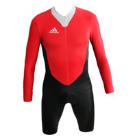 Adidas Cycling AERO SS Suit Fahrradtrikot Radsuit Herren Aerosuit Trikot Langarm