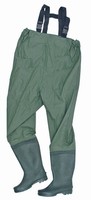 Brusthohe Wathose Watthose Anglerhose Angelhose Teichhose GR.41-46 Profilsohle
