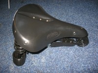 Lepper Sattel Leppersattel Primus 215 Herrensattel Ledersattel Herren Schwarz