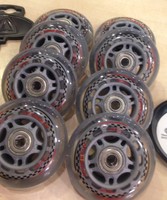 Inliner Rollen FIREFLY 72 74 76 80 84 90mm Aktion Komplett mit Spacer und Abec5