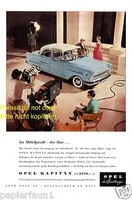 Opel Kapitän Reklame von 1956 Werbung Film Filmset Hollywood Star ad Kamera ßß