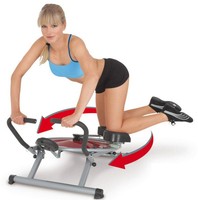 Ab Circle Pro Fitnessgerät Heimtrainer Bauchmuskeltrainer Computer LCD 
