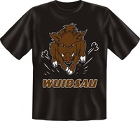T-Shirt Fun-Shirt Wildschwein Wildsau Wuidsau  S - XXXL