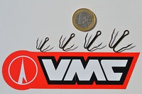10 Stk VMC 9900BZ Blitz Raubfisch Haken für z.B. Barsch Hecht Zander in 4 Größen
