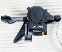 SHIMANO SLX 3 FACH SL-M660 RAPID FIRE SCHALTHEBEL LINKS FÜR UMWERFER + SCHALTZUG