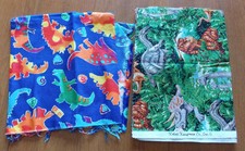 2 Pieces Fabric Dinosaur Print Cotton Robert Kaufman