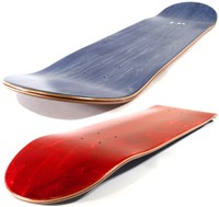 Pro Blank Skateboard Deck ULTRALEICHT 8.125"  BLAU - ROT