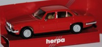 1:87 Herpa 2020 Jaguar XJ6L Limousine in Rot Oldtimer OVP RAR H0