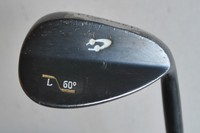 PROGEN L/S Gunmetal 60 Degree Lob Wedge Golf Club Rescue R300 REG FLEX STEEL RH 