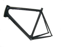     Ungelabelt-Carbon-Rennrad-Rahmen Kit 60 cm RH ca. 1220 gr. Carbon Gabel 