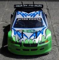 Ferngesteuertes Auto RC Verbrenner 2,5ccm Onroad Car "HSP Sonic" 1:10 4WD 2,4GHz