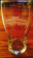 Sierra Nevada Short Beer Pint Glass