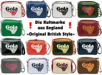 GOLA Tasche Umhängetasche REDFORD Schultasche Schultertasche Retro British Style